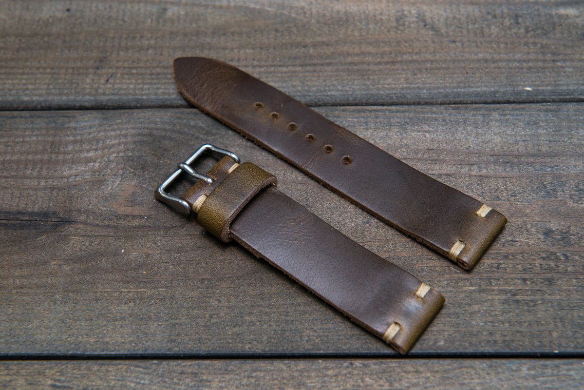 Horween Olive Chromexcel - finwatchstraps