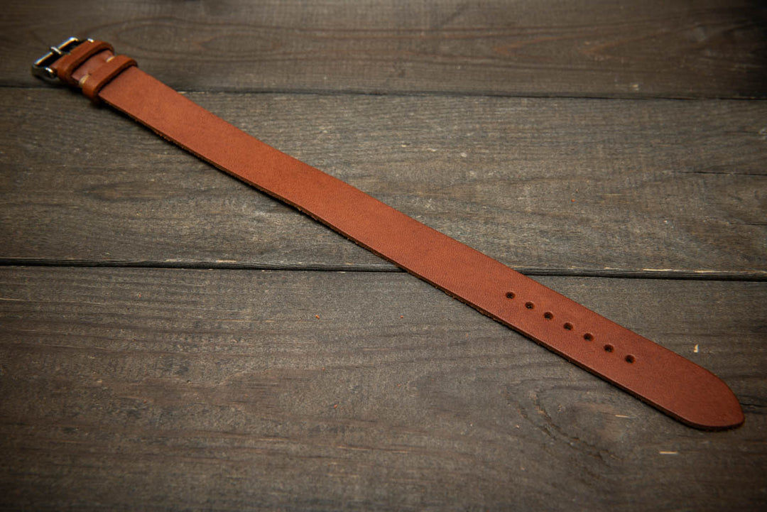 One-piece, single pass watch band, watch strap 10-26 mm
