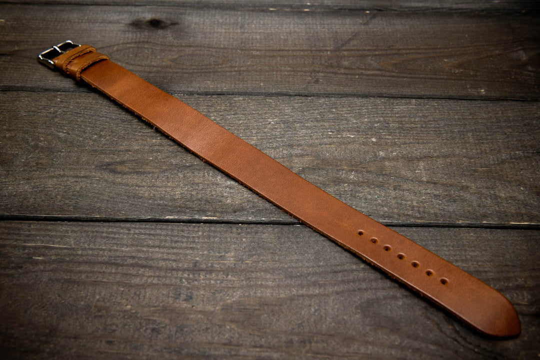 One-piece, single pass watch band, watch strap 10-26 mm
