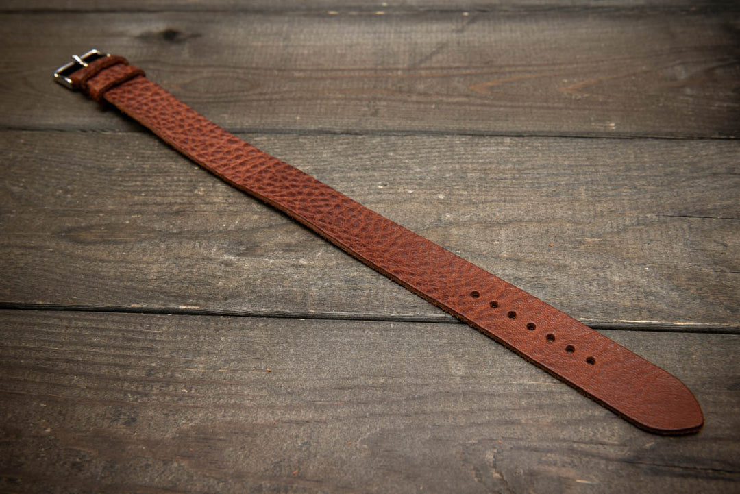 One-piece, single pass watch band, watch strap 10-26 mm
