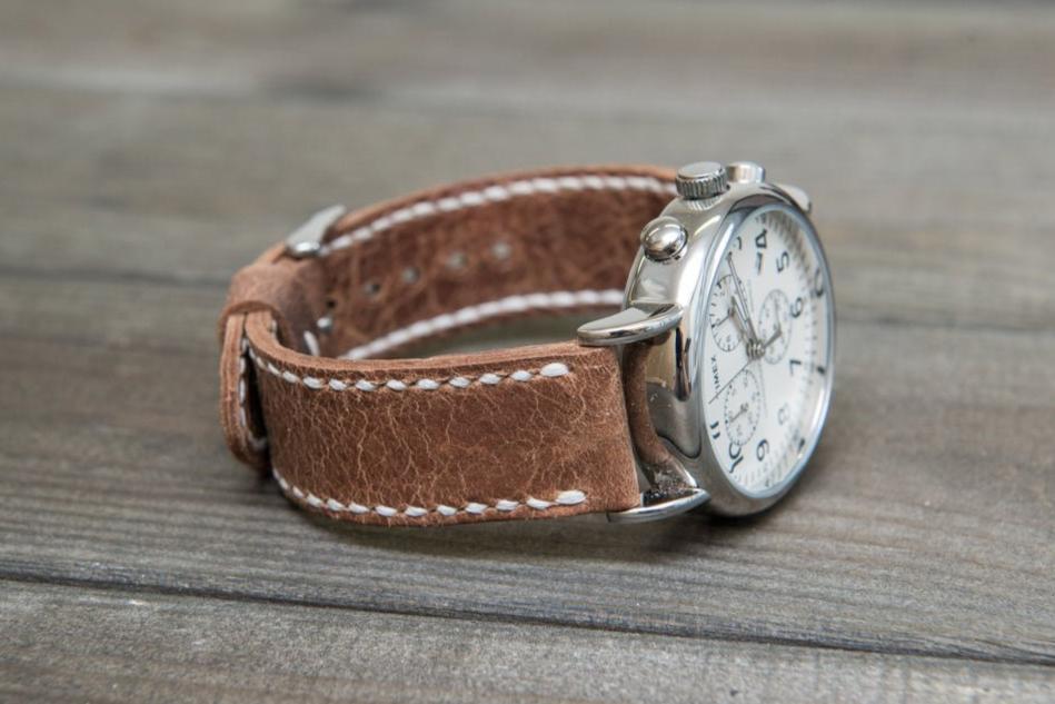 Watch strap, watch band, leather watch strap, leather watch band, finwatchstraps