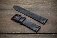 Leather Watch strap for Omega x Swatch , High quality, Compatible with Speedmaster MoonWatch, Mission to Mercury, 20mm - 18mm. - finwatchstraps