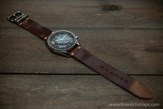 Watch strap, watch band, leather watch strap, leather watch band, finwatchstraps