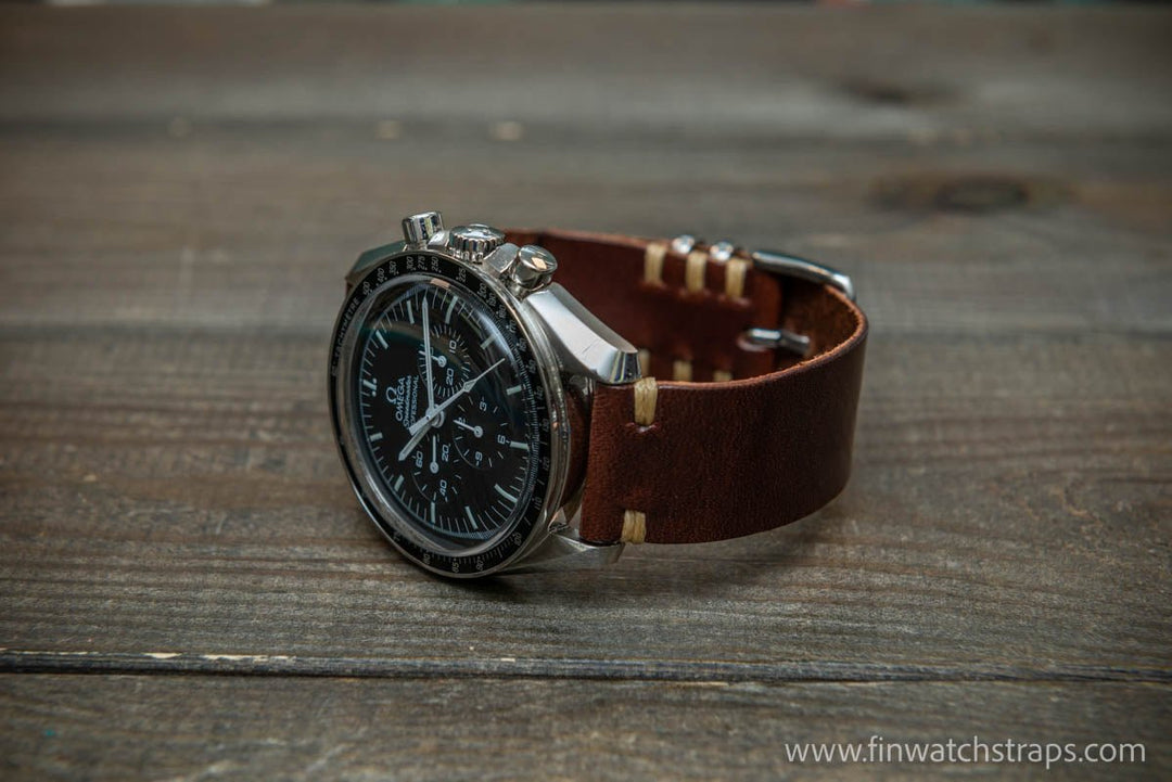 Watch strap, watch band, leather watch strap, leather watch band, finwatchstraps