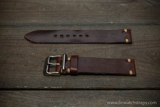 Watch strap, watch band, leather watch strap, leather watch band, finwatchstraps