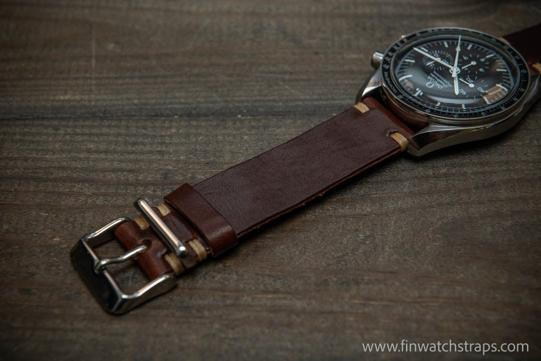 Watch strap, watch band, leather watch strap, leather watch band, finwatchstraps