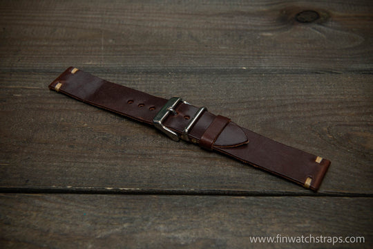 Watch strap, watch band, leather watch strap, leather watch band, finwatchstraps