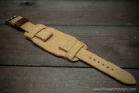 Military Bund Style Watch Strap: Vintage Canvas, handmade in Finland, Limited edition, watch lugs 10-26 mm. - finwatchstraps