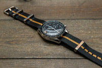 Military Nylon Watch Strap, Army Style Single Pass Watch Band by FinWatchStraps®,watch lugs 20 mm,22 mm. - finwatchstraps