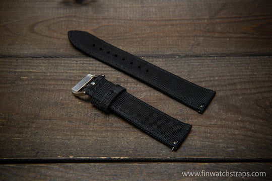 Sailcloth waterproof watch strap. - finwatchstraps