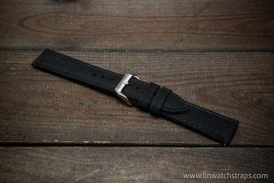 Sailcloth waterproof watch strap. - finwatchstraps